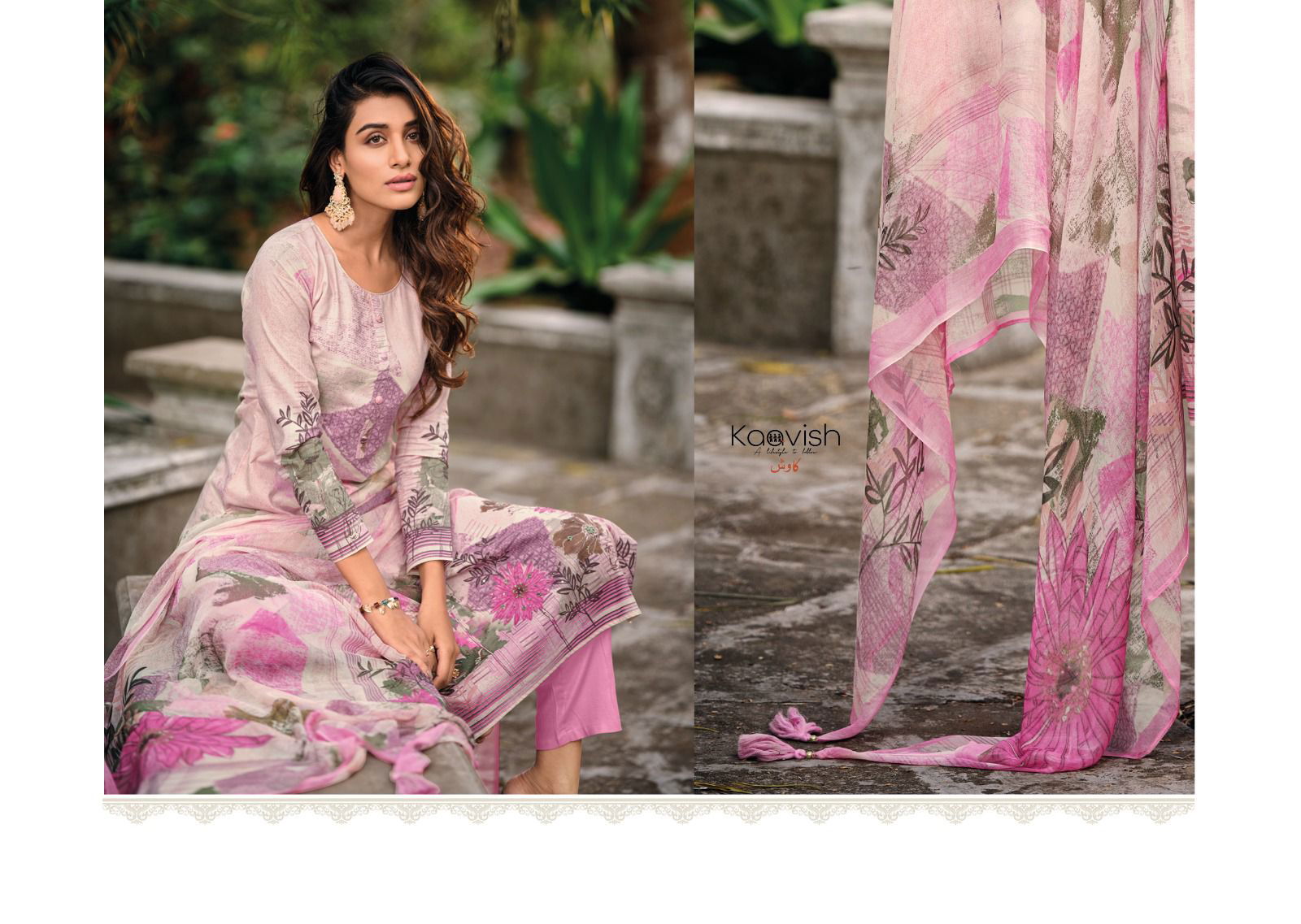 Naimat By Kaavish Printed Dress Material Catalog